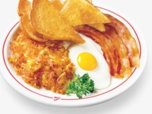 2 Eggs & Hash brown Breakfast